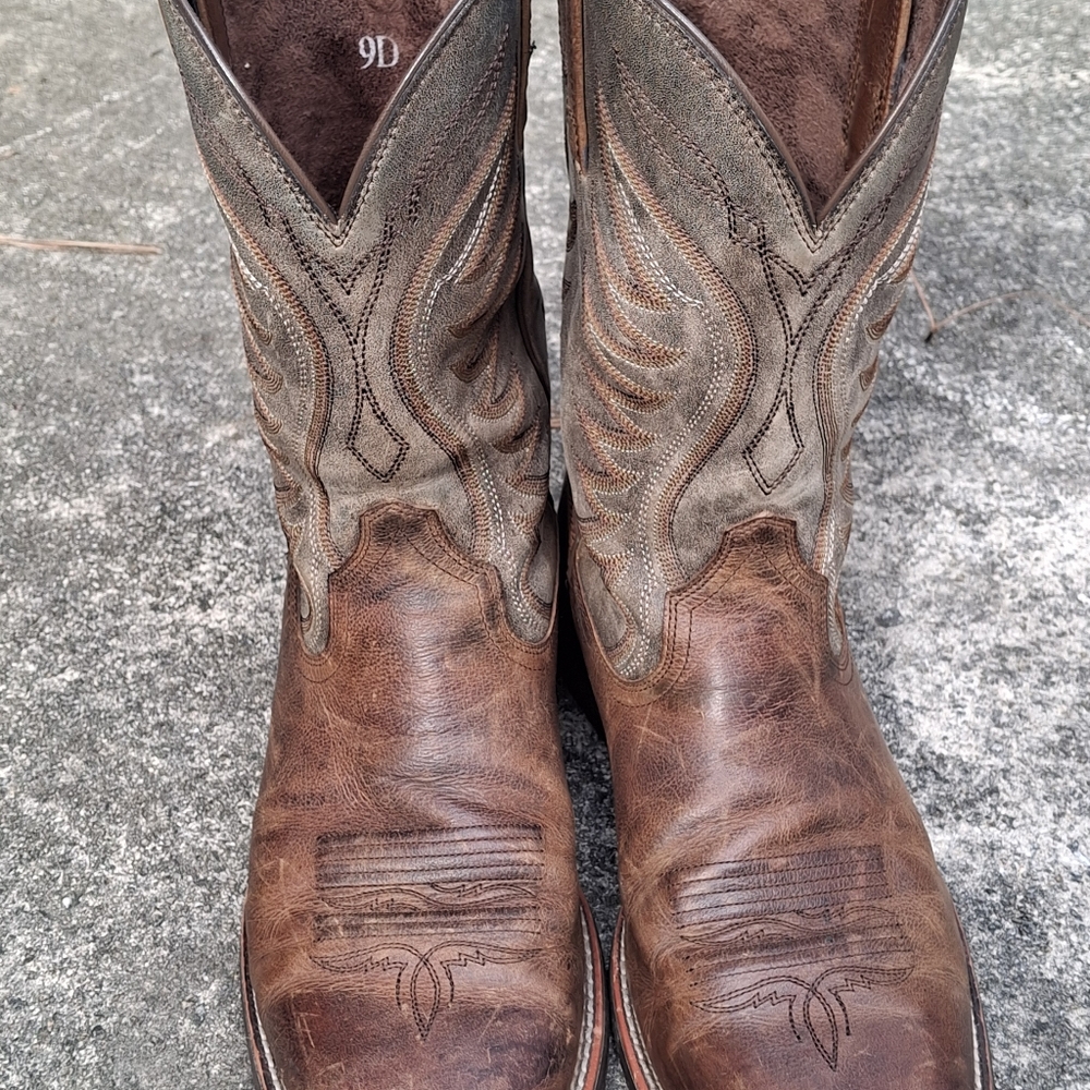 Ariat Amos Western Boots Size 9D - Picture 16 of 16